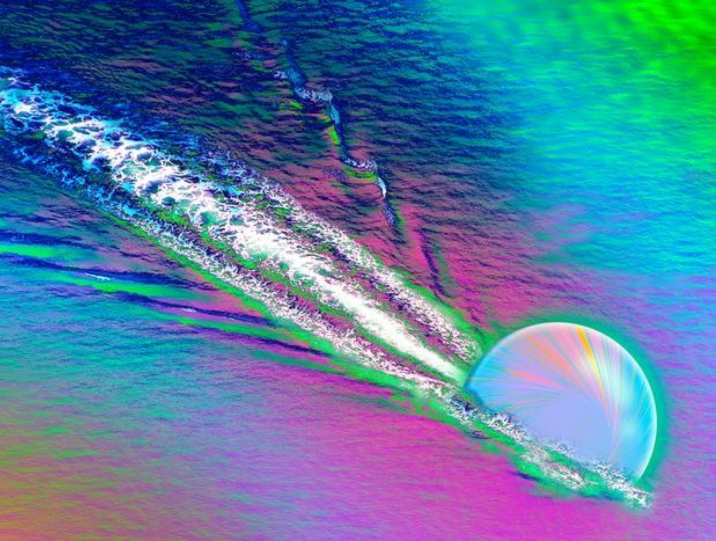 Early Universe liquid