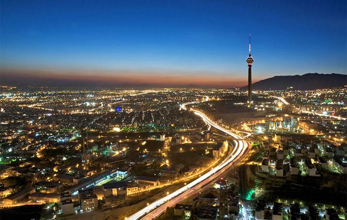 جاهای دیدنی تهران در شب