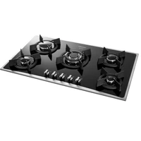 اجاق گاز صفحه‌ای پنج شعله استیل البرز مدل G-5904s