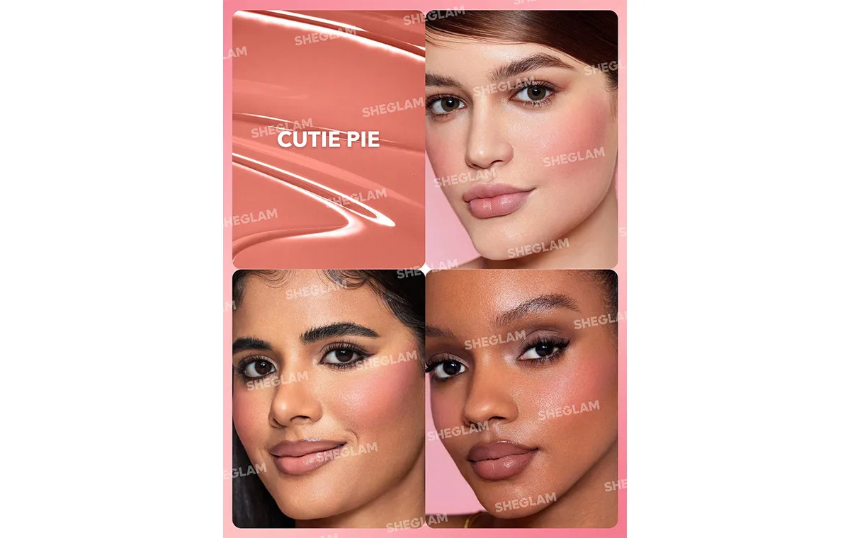 رژگونه مایع شیگلم رنگ Cutie Pie