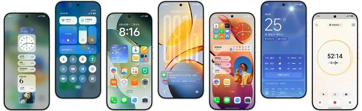 رابط کاربری HyperOS 4