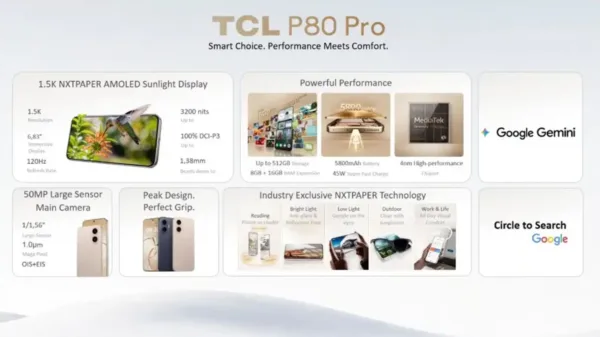 TCL P80 Pro