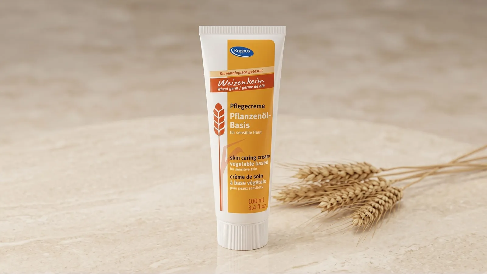 کرم تقویت کننده Wheat Germ کاپوس بهترین مارک کرم جوانه گندم