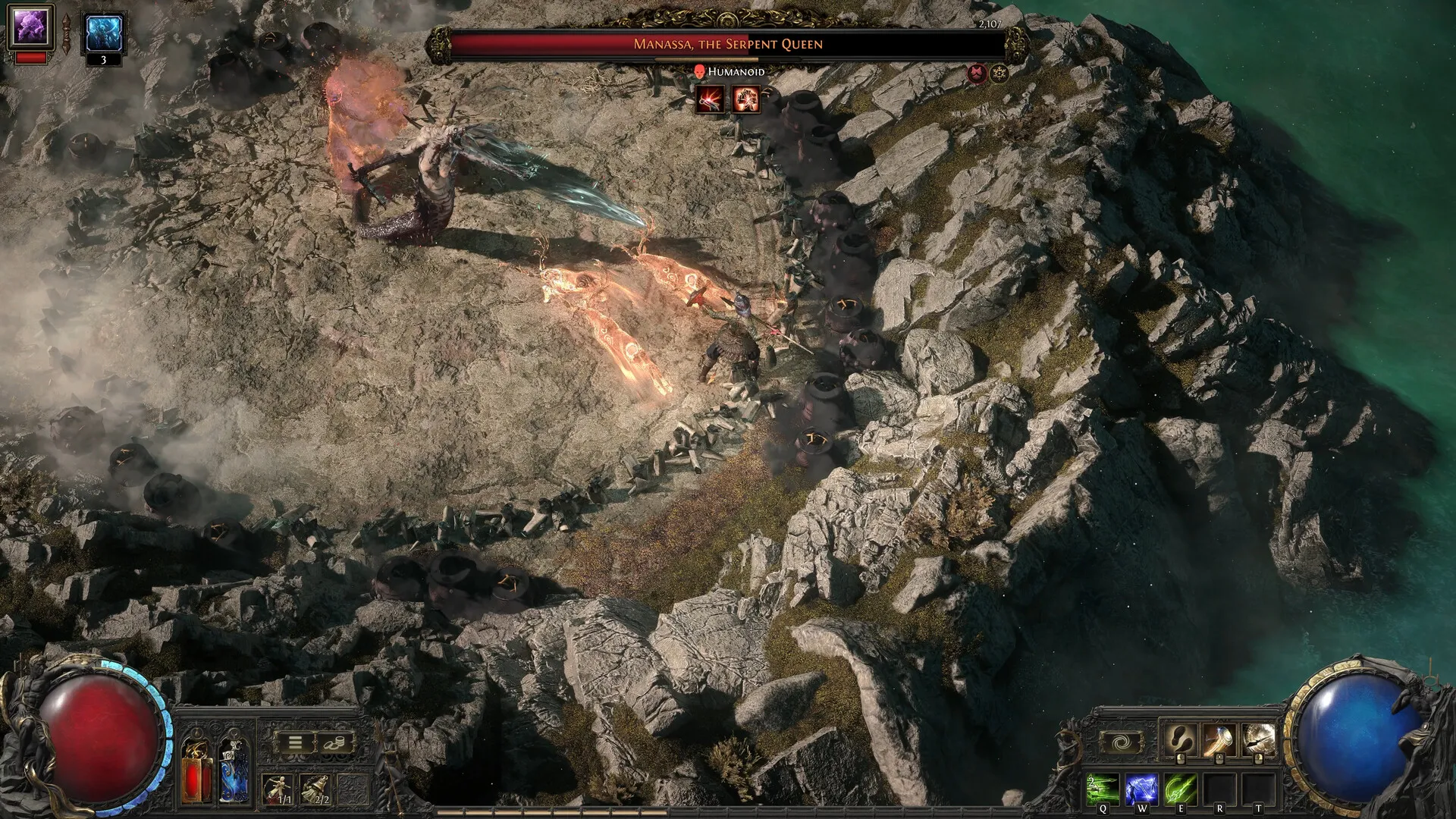 گیم‌پلی بازی path of exile 2
